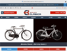 Tablet Screenshot of bicicletaclasica.com